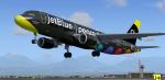 FSX/P3D Airbus A320-200 jetBlue Peacock livery package